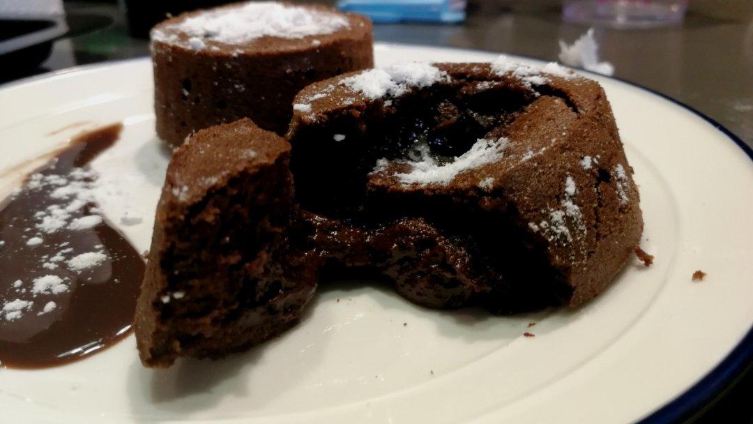 巧克力熔岩蛋糕