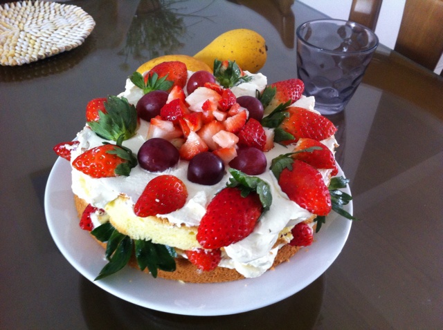 圣诞呆萌裸蛋糕