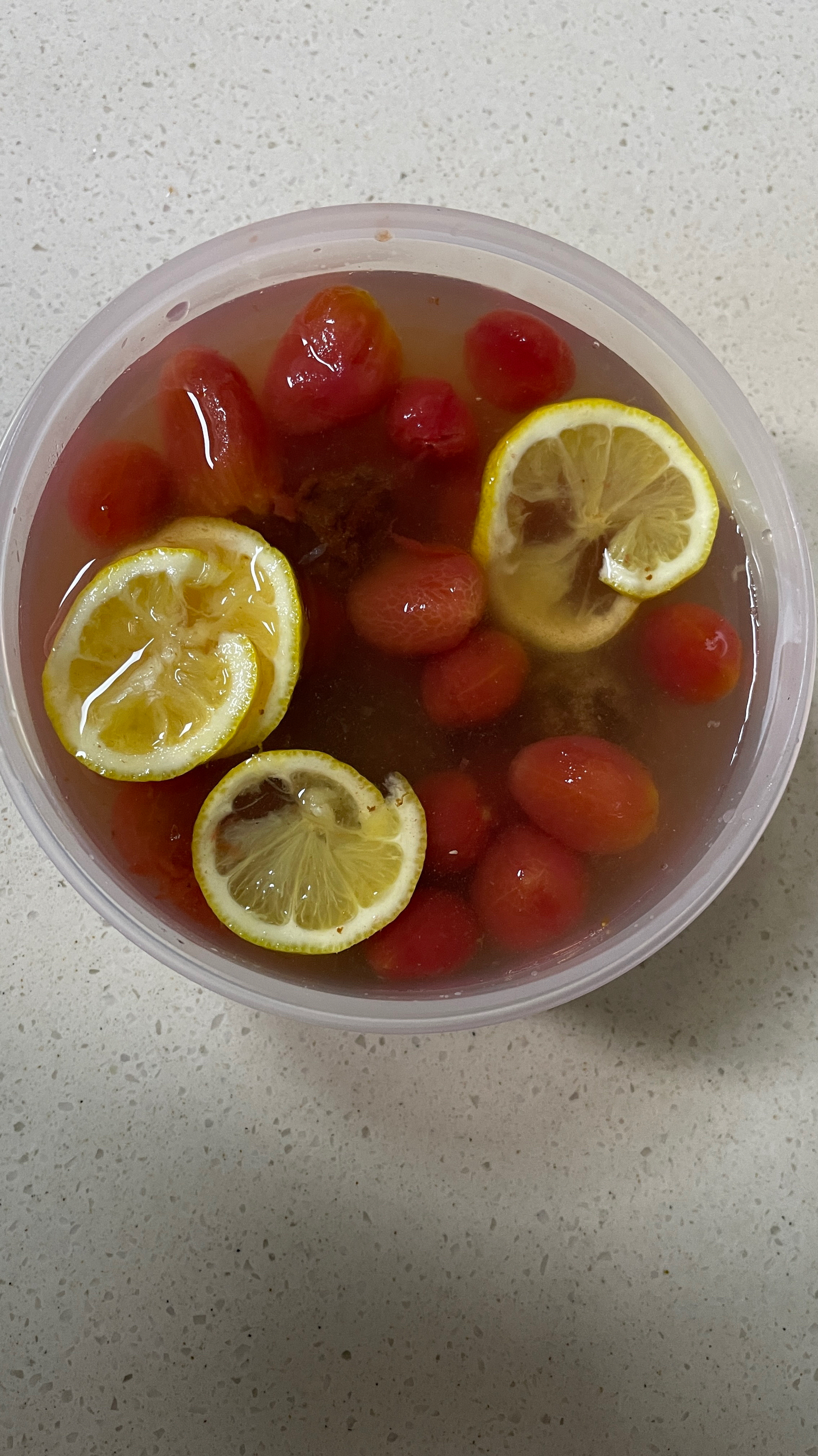 夏日小食——梅渍番茄的做法