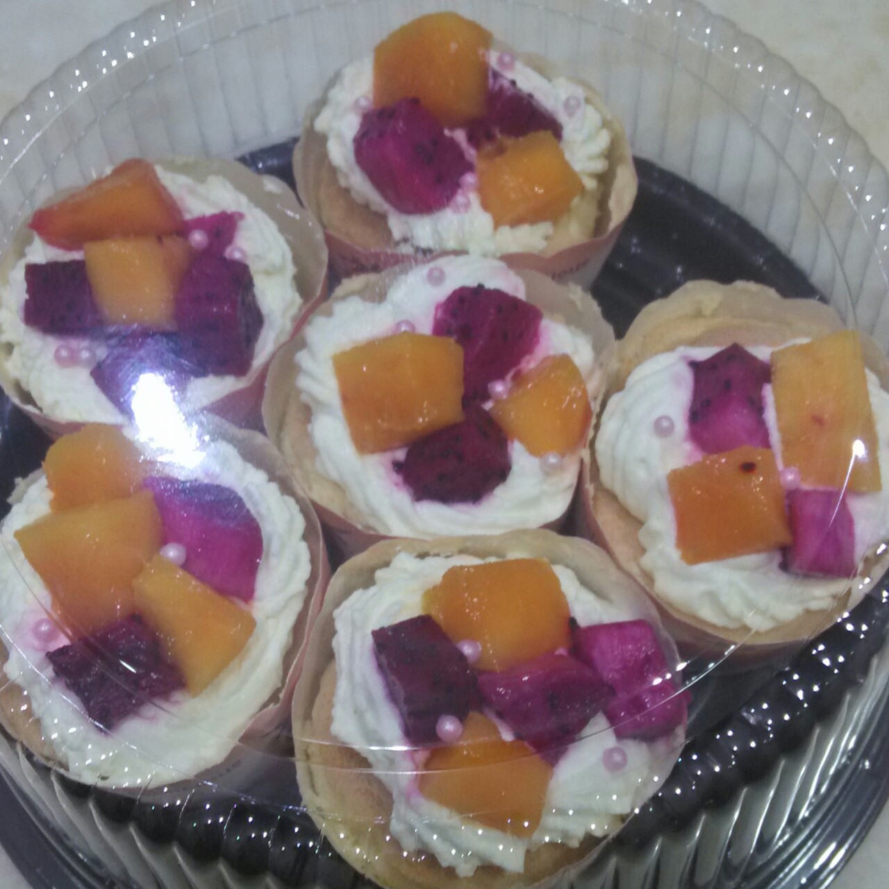 淡奶油纸杯蛋糕