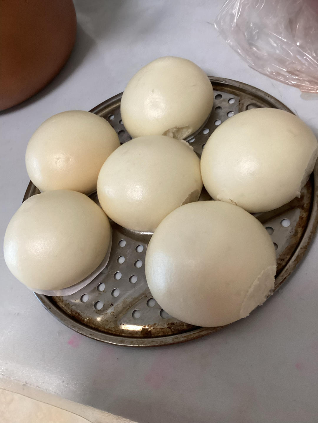 水光肌白面馒头 一次醒发快速版本 无任何添加剂