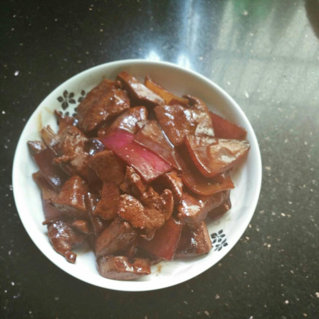 酱爆猪肝｜美食台