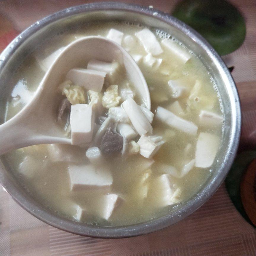 鲜美豆腐汤的简单做法