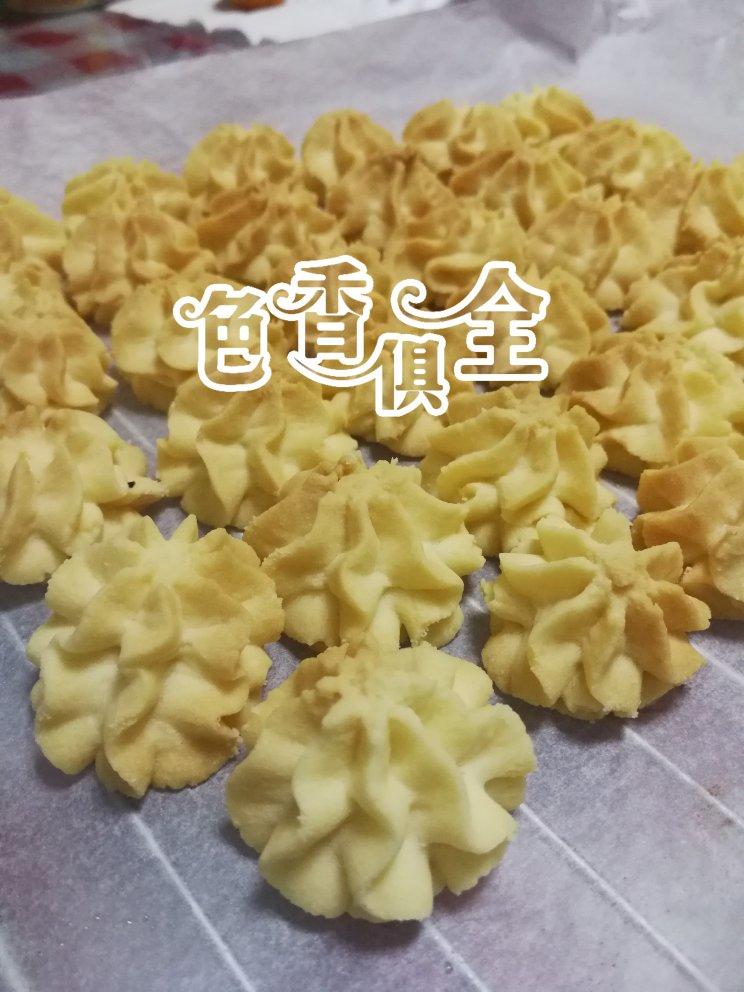 被业界猜了很久的网红牛油小花曲奇配方，酥的掉渣