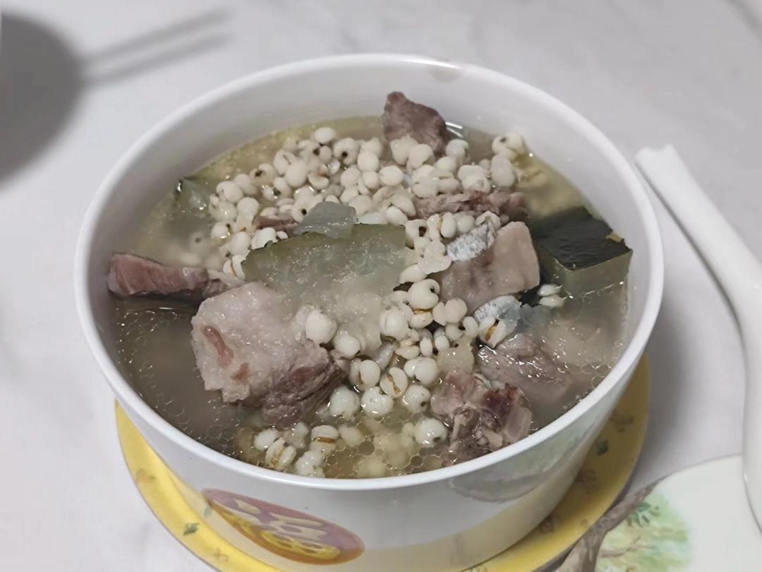 薏米排骨冬瓜汤