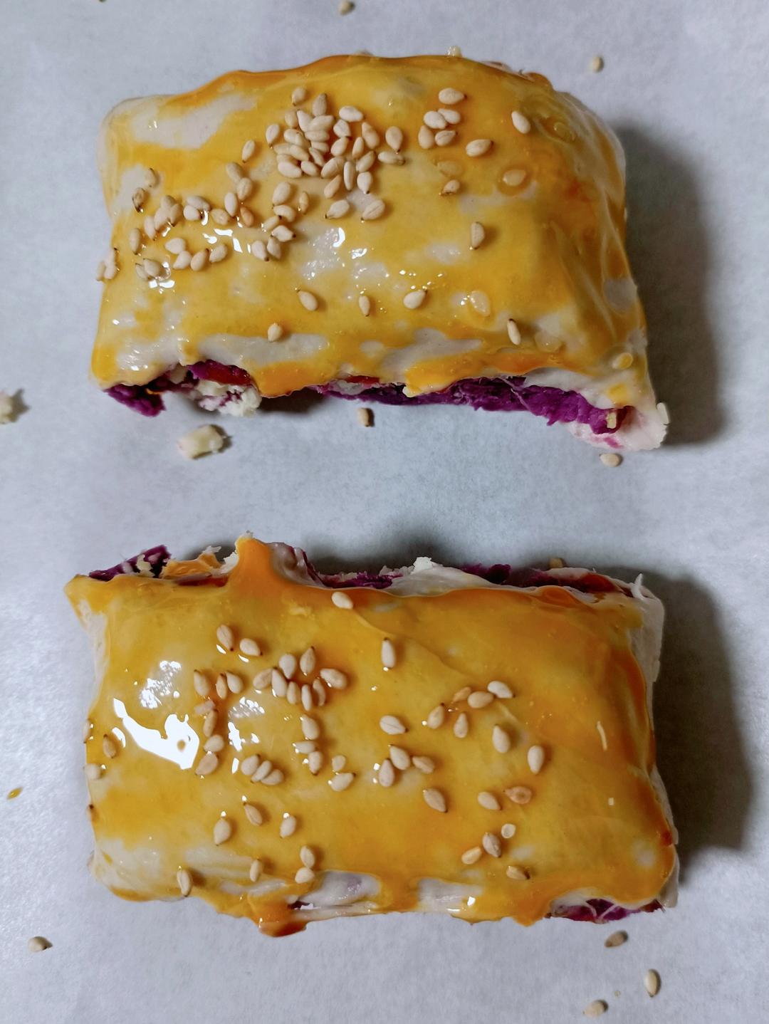 红薯的最好吃的做法🍠红薯饼手抓饼