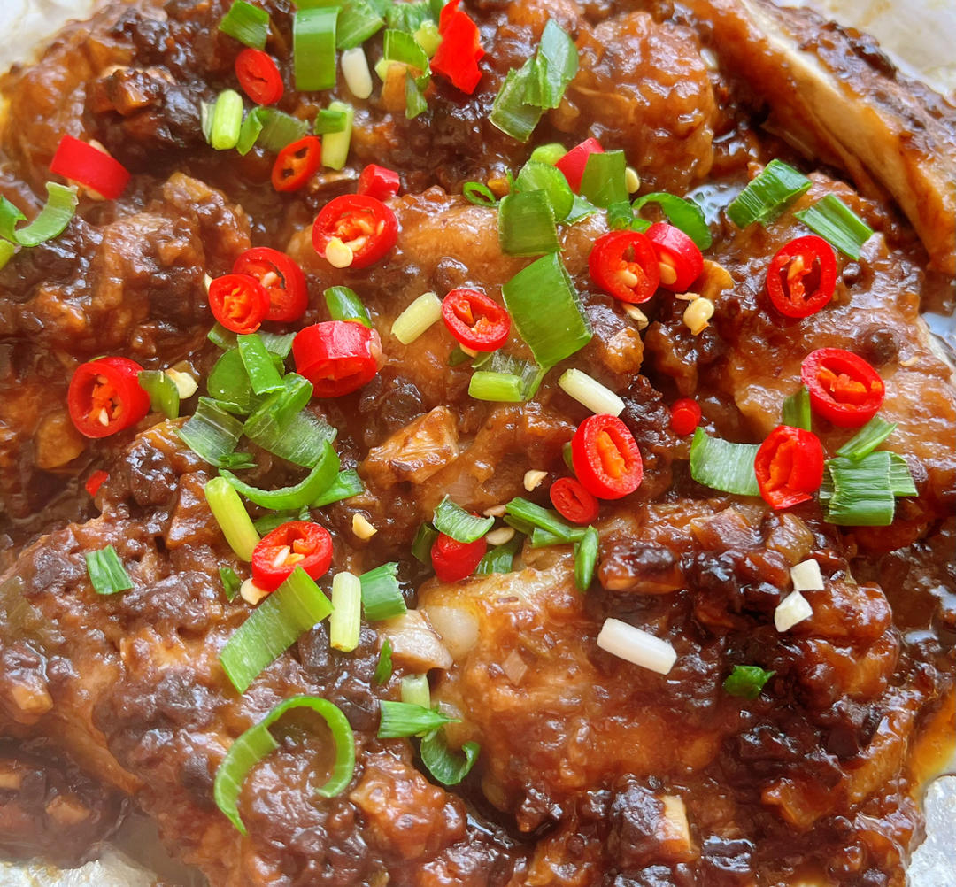 家常菜～豉汁蒸排骨