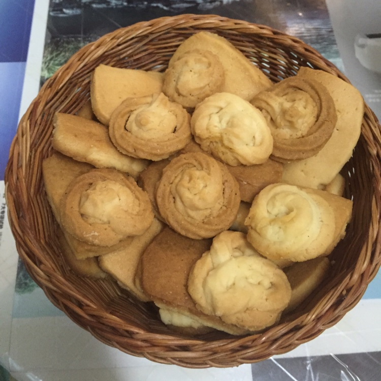 【炼乳脆饼•硬】非常简单的硬饼干
