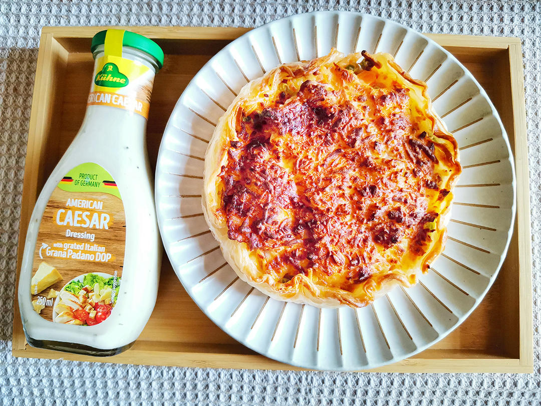 手抓饼酥皮披萨（超快手）的做法