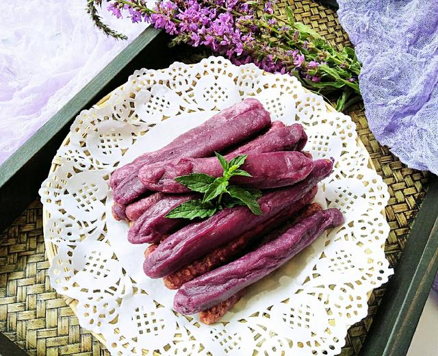 紫薯糯米能量棒的做法