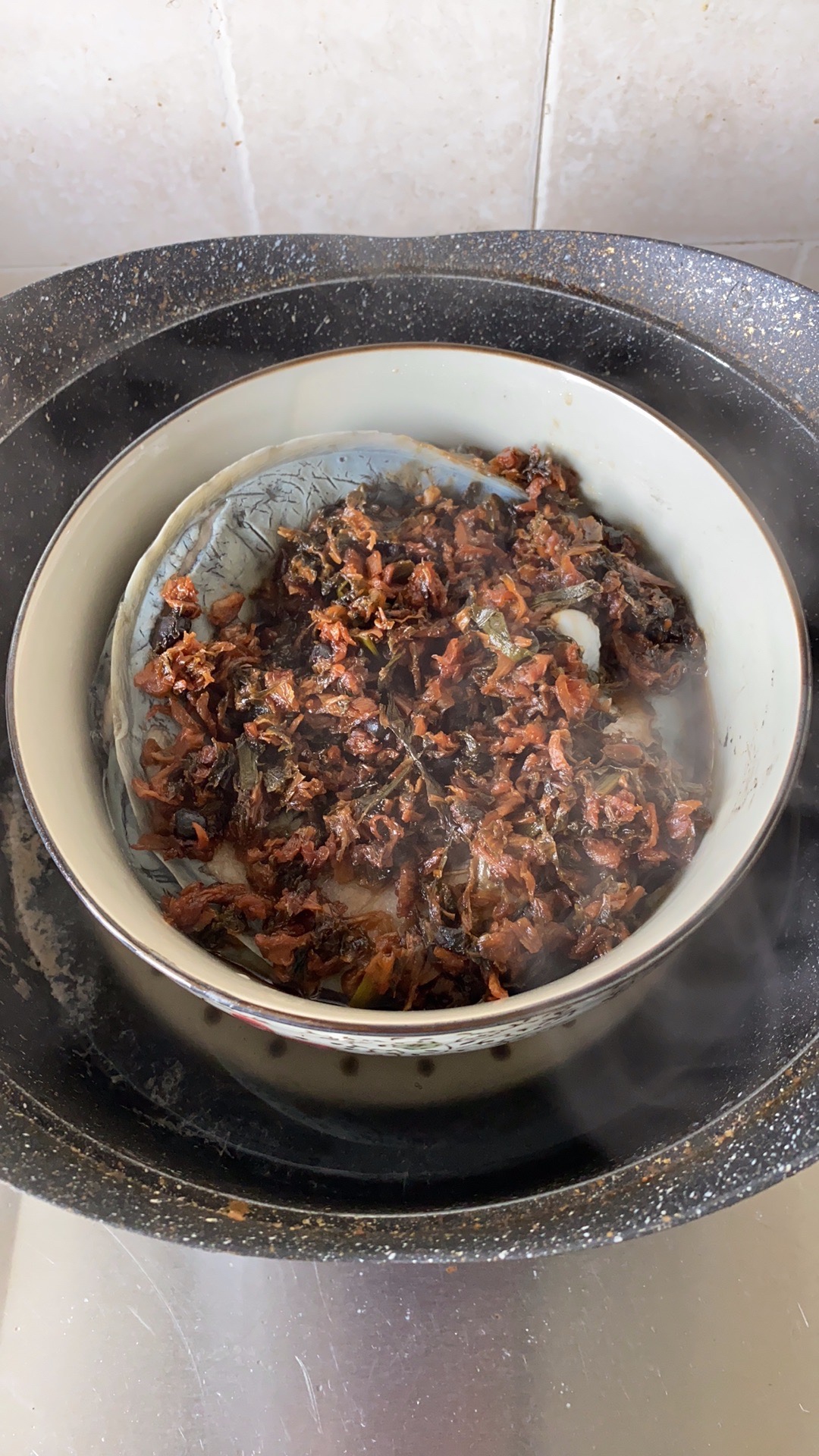 梅干菜蒸鳗的做法
