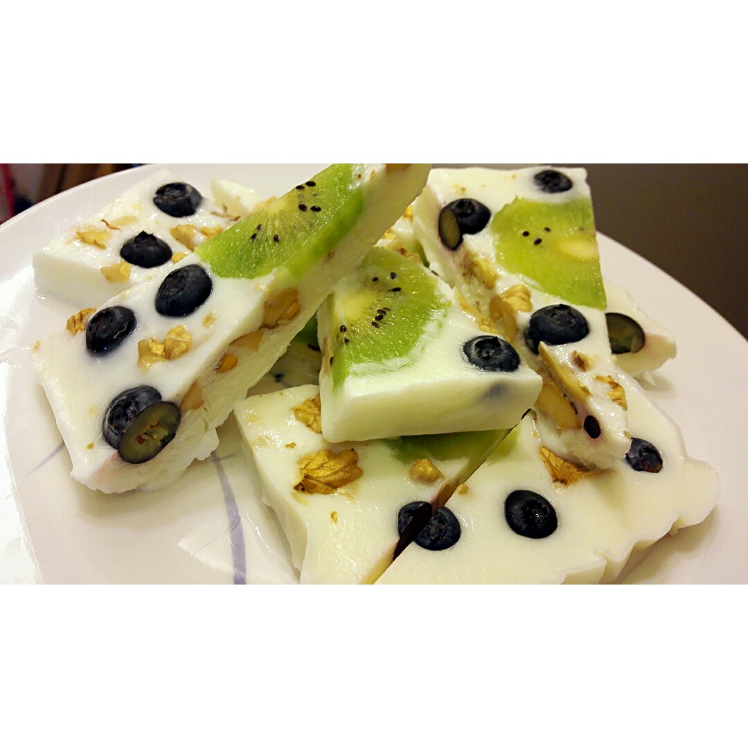 水果坚果酸奶派 nuts and fruits yogurt pie