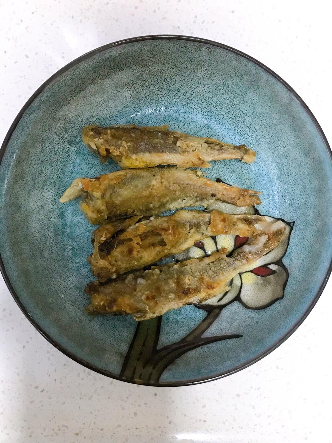 香煎去头小黄鱼