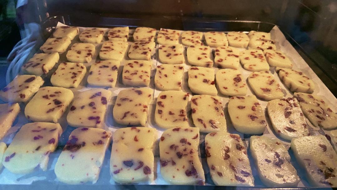 低糖少油版蔓越莓饼干