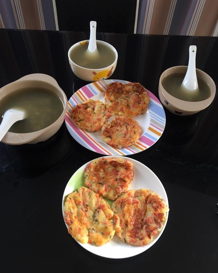 土豆火腿早餐饼