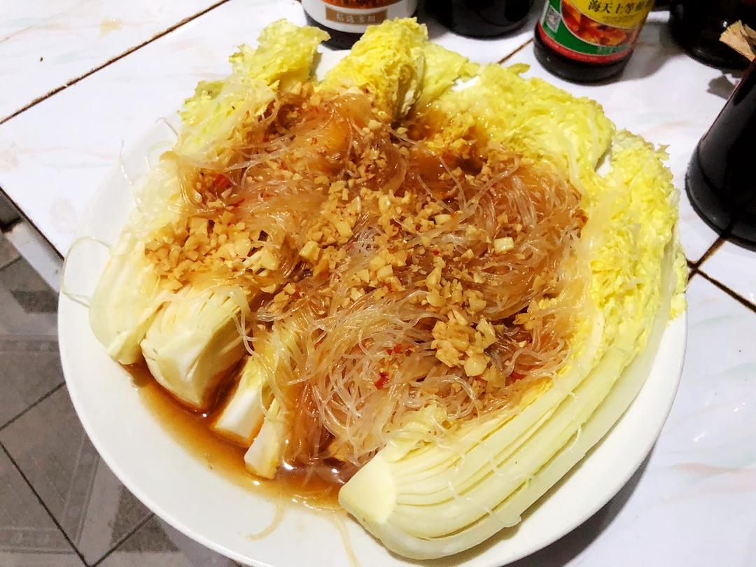 蒜蓉粉丝娃娃菜