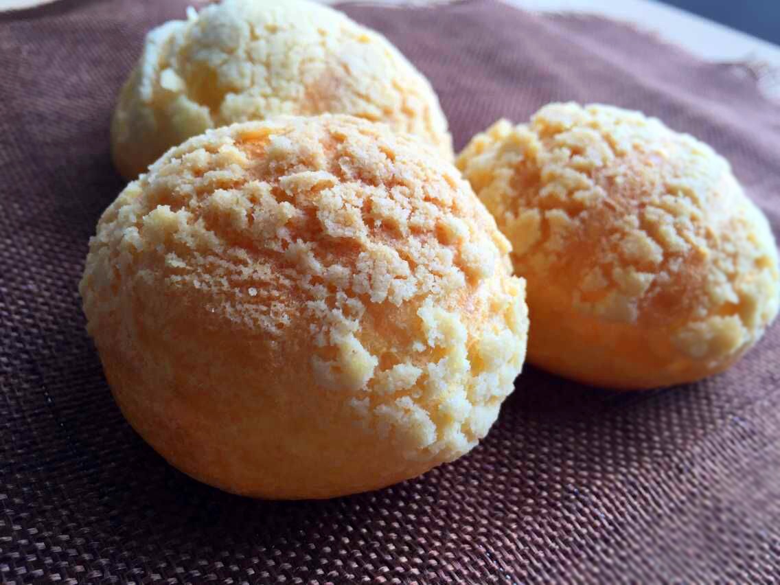 酥皮奶油泡芙--#皮黑森林#