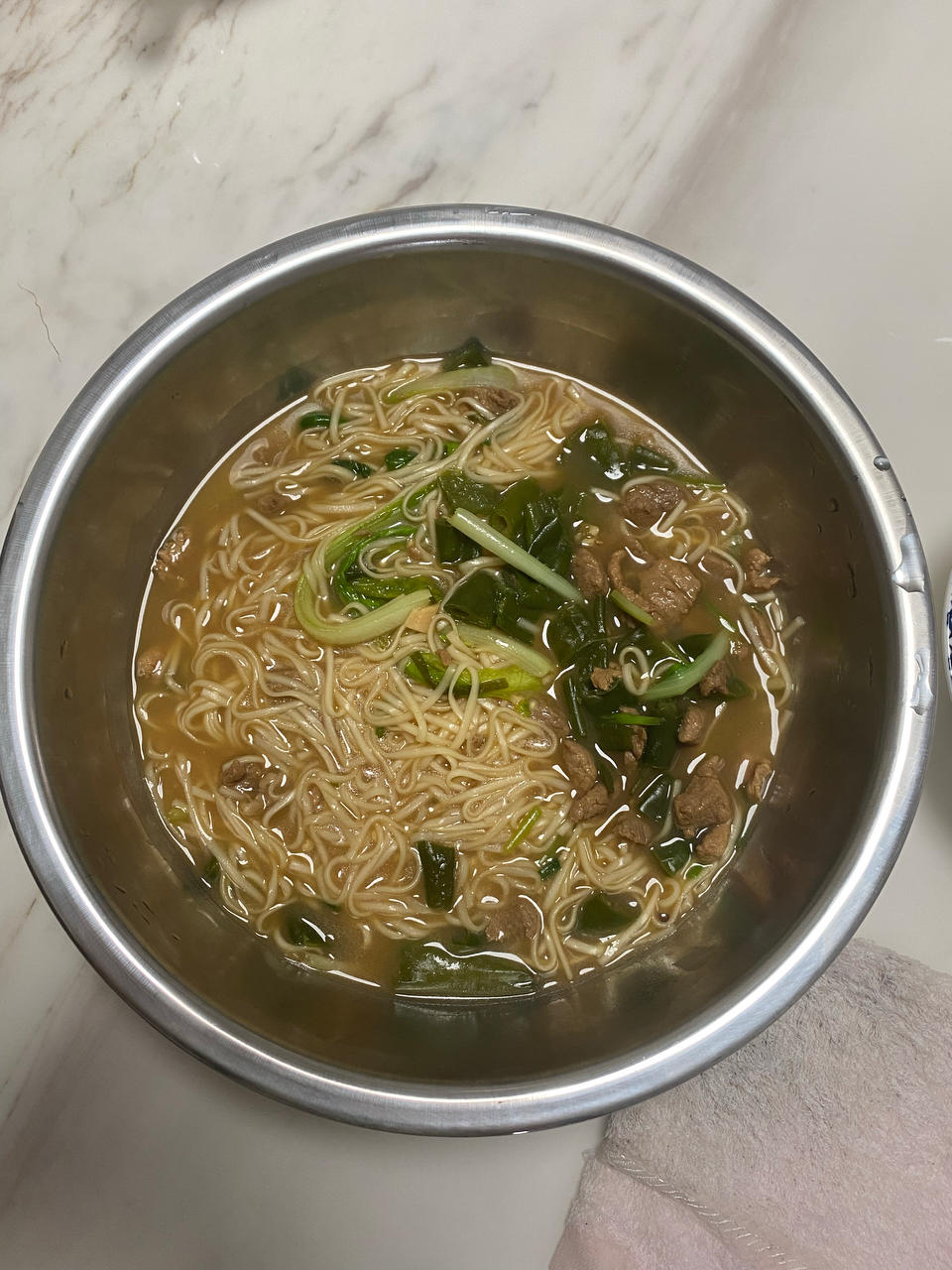 肉丝面条