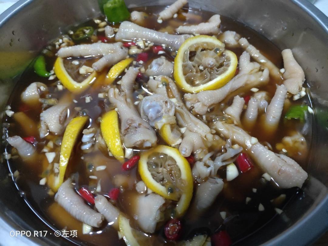 停不下来的酸辣百香果柠檬🍋鸡爪