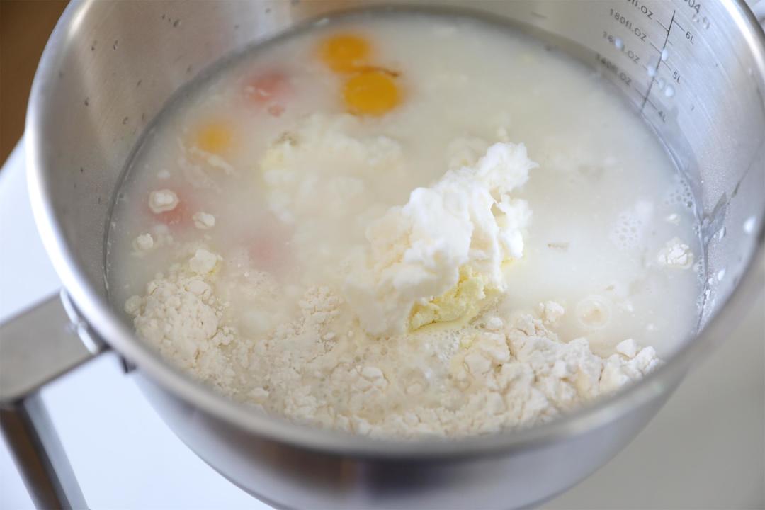 纯奶手撕吐司的做法 步骤1