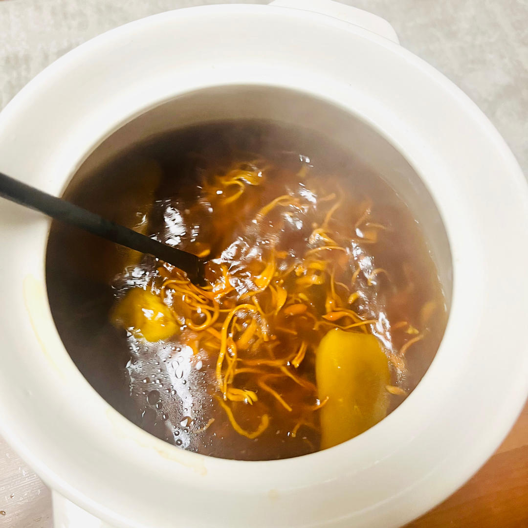 虫草花排骨汤