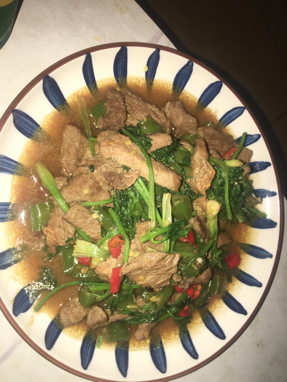 小炒牛肉