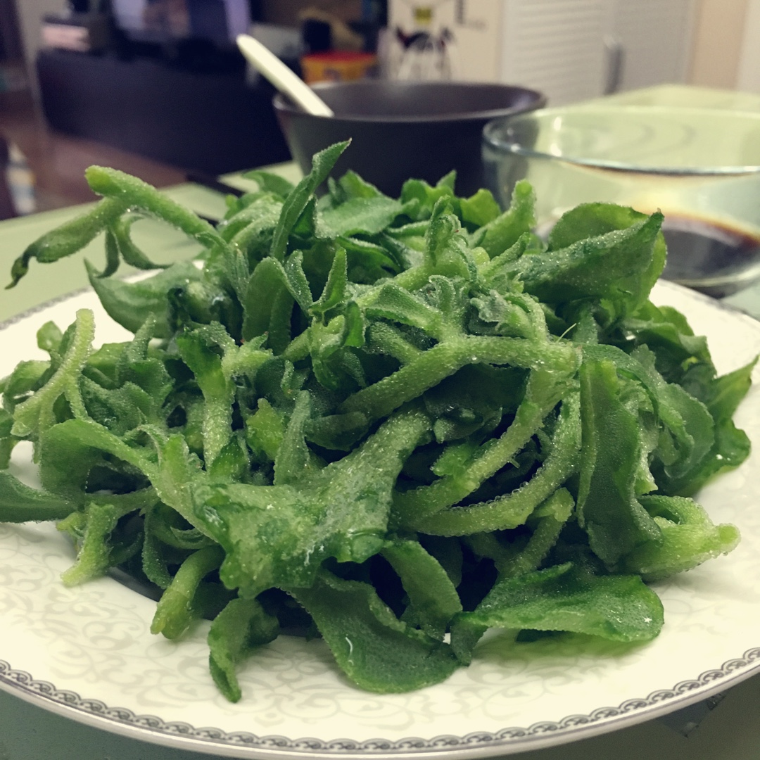 passy6211做的凉拌非洲冰菜