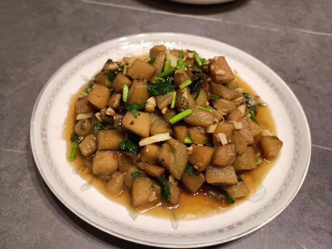 青椒茄子块