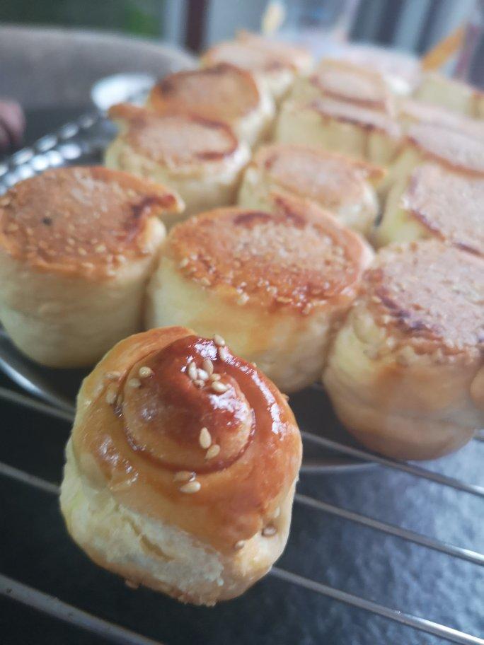 脆底蜂蜜小面包