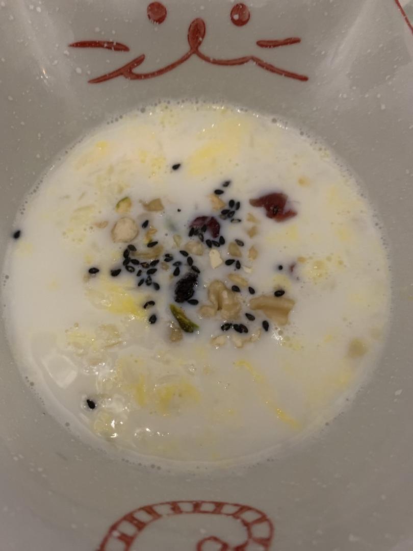 牛奶鸡蛋醪糟