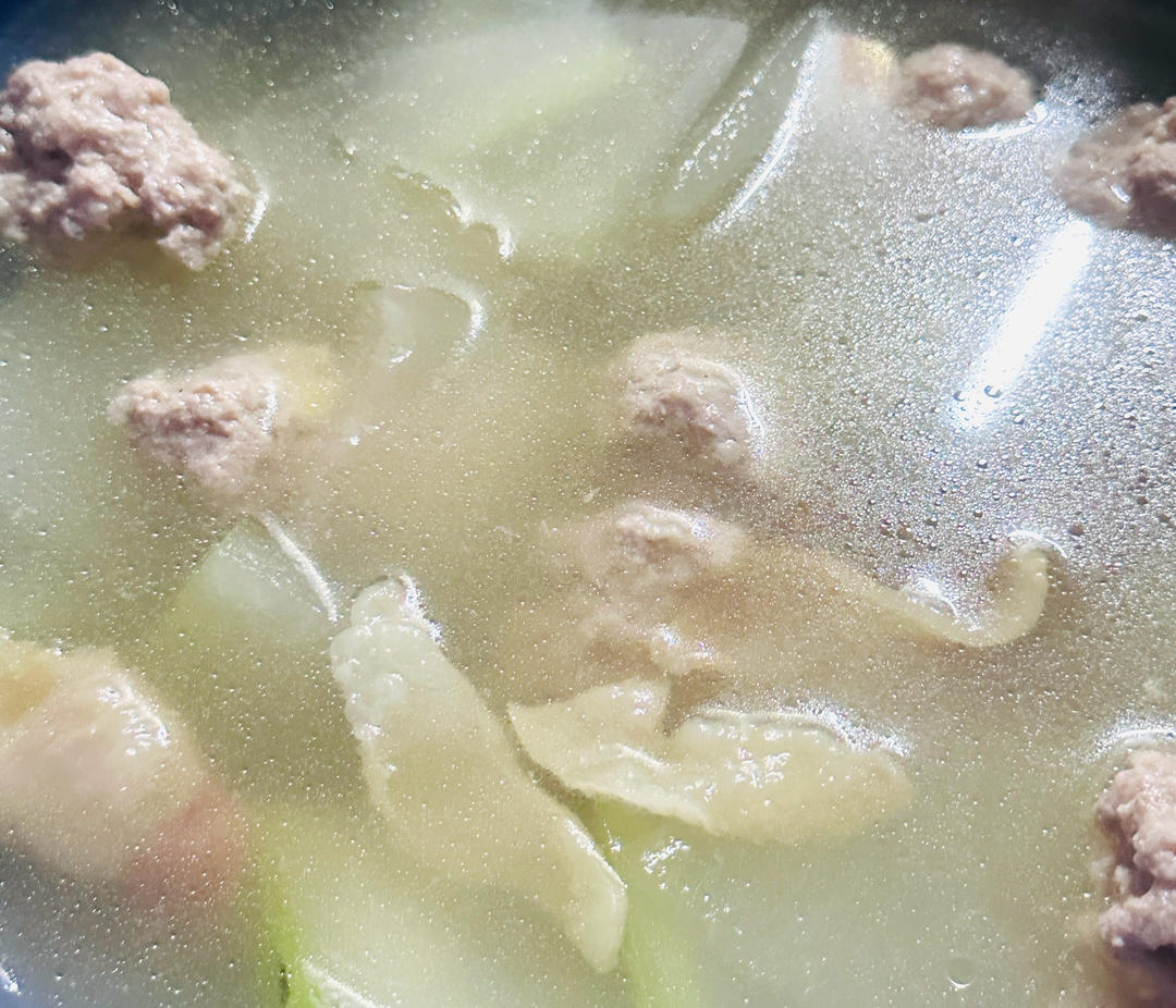 健康好吃的冬瓜丸子汤😍