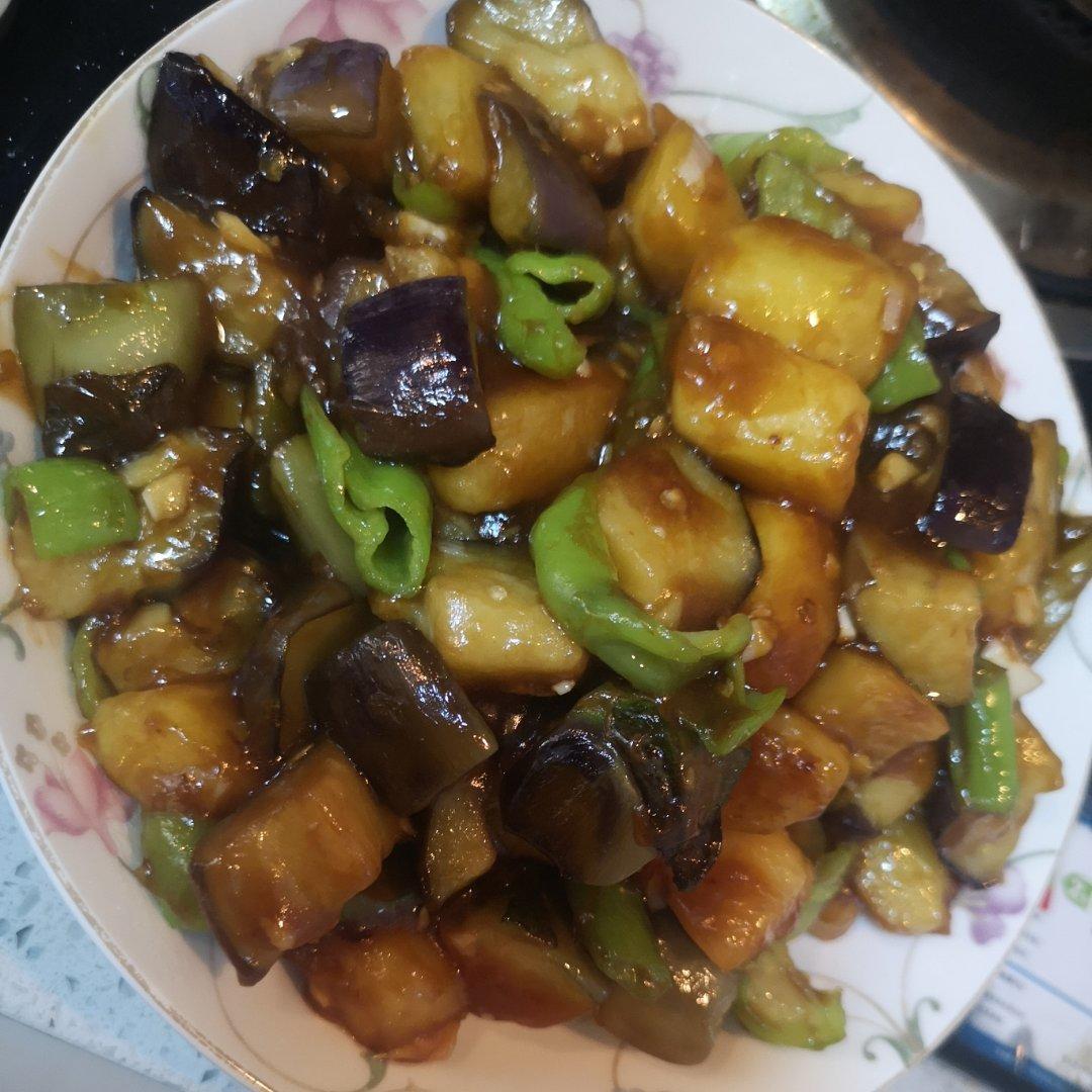 极简少油地三鲜