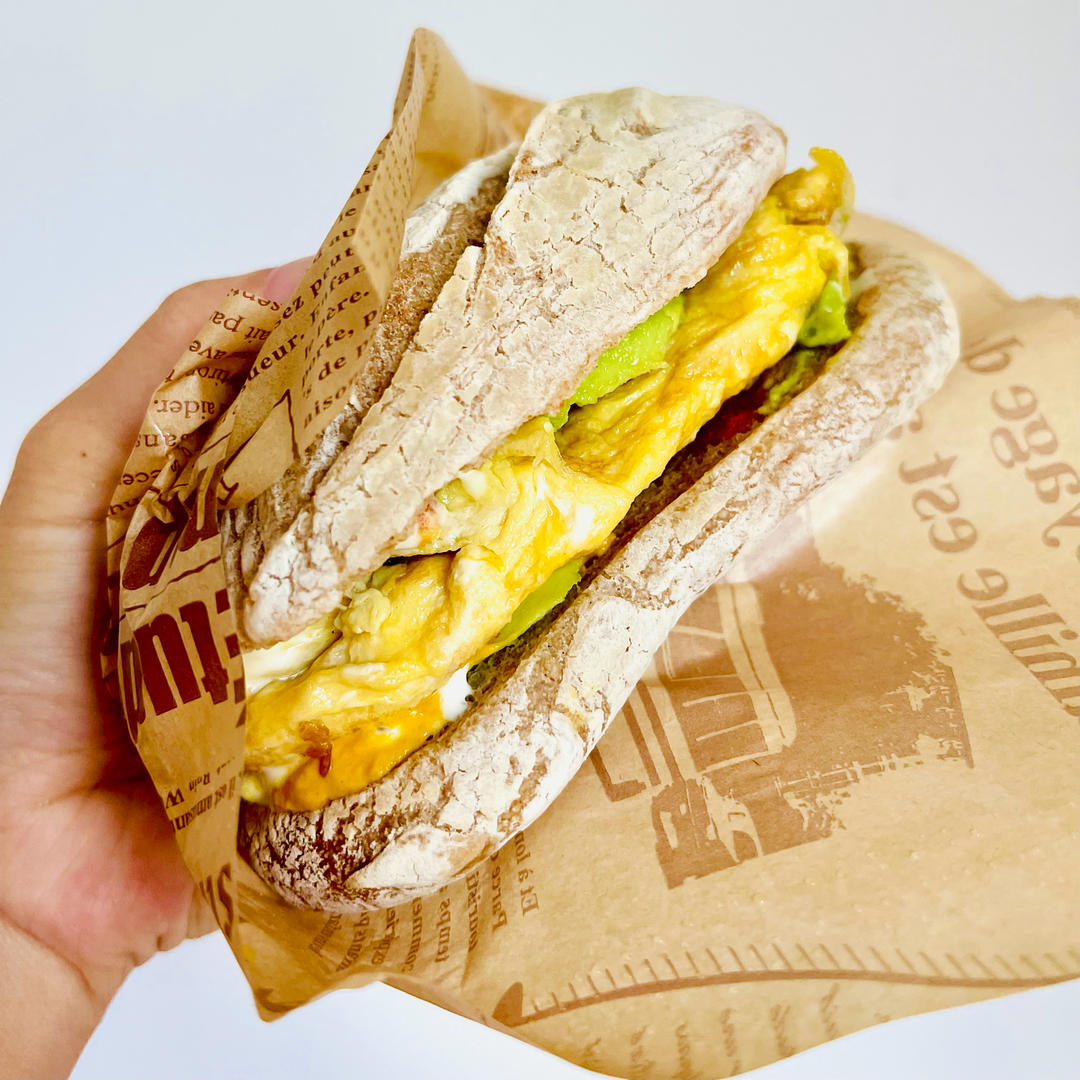 全麦恰巴塔&扭扭棒