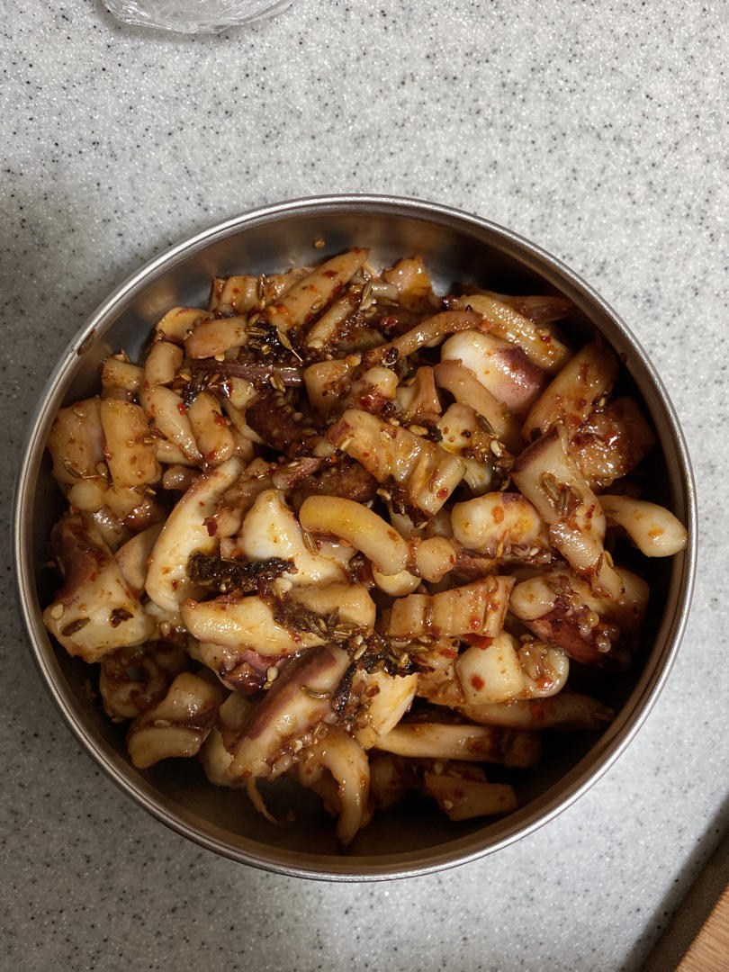 孜然炒鱿鱼须🦑