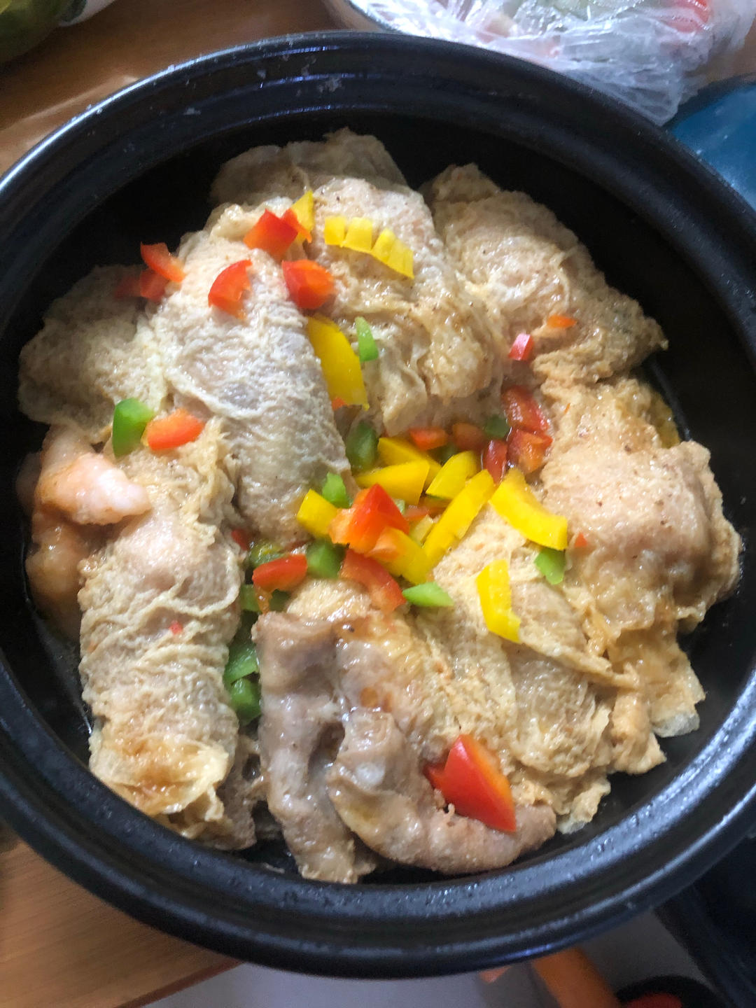 番茄虾滑肥牛响铃卷