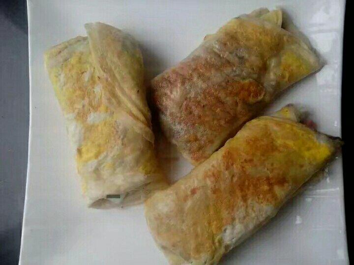 绿豆面煎饼果子(电饼铛)