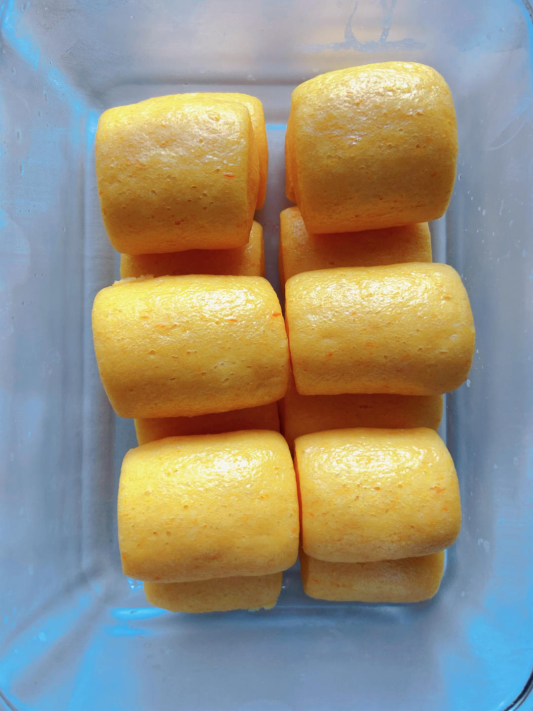 宝宝辅食之无油无糖的胡萝卜小刀切馒头