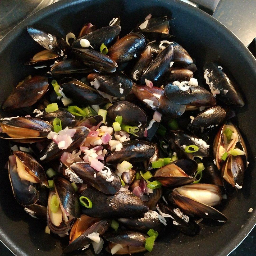 蒜香青口