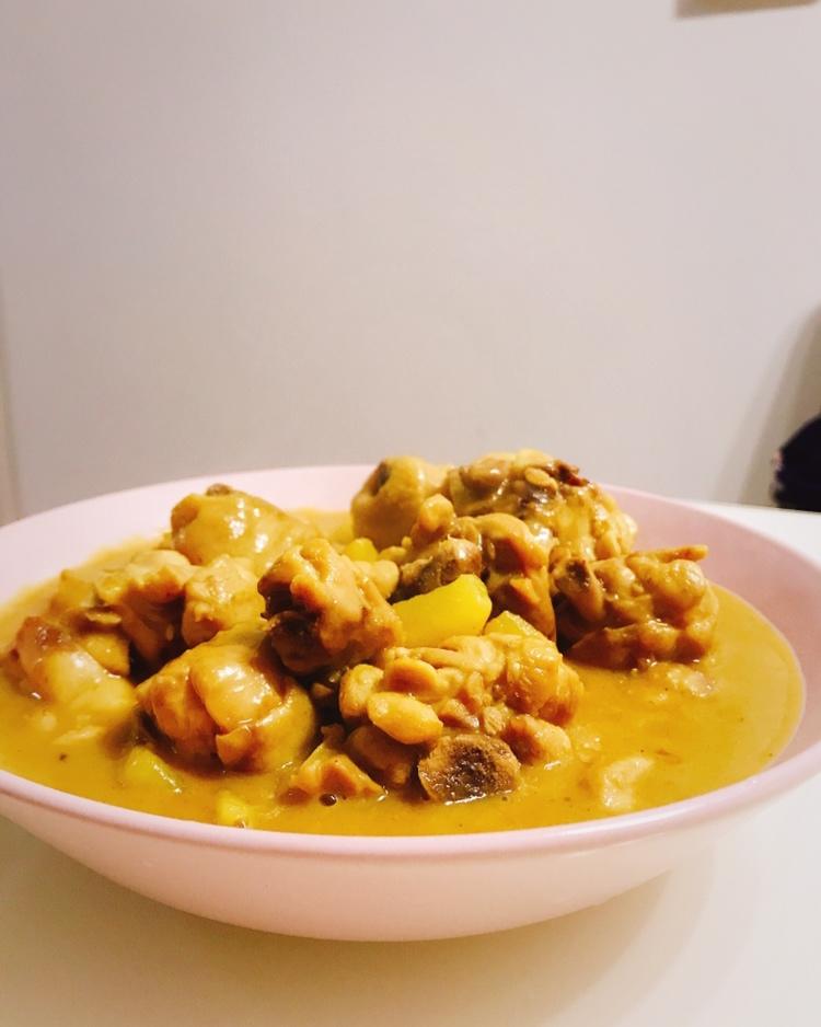 d-j-love西西做的椰汁咖喱鸡