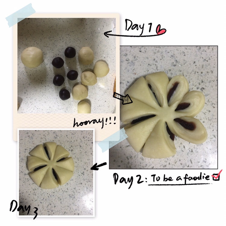 玉米油/米糠油花朵🌼面包的做法 步骤2