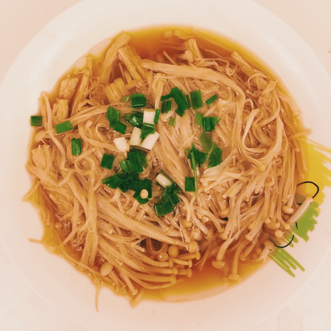 油泼金针菇
