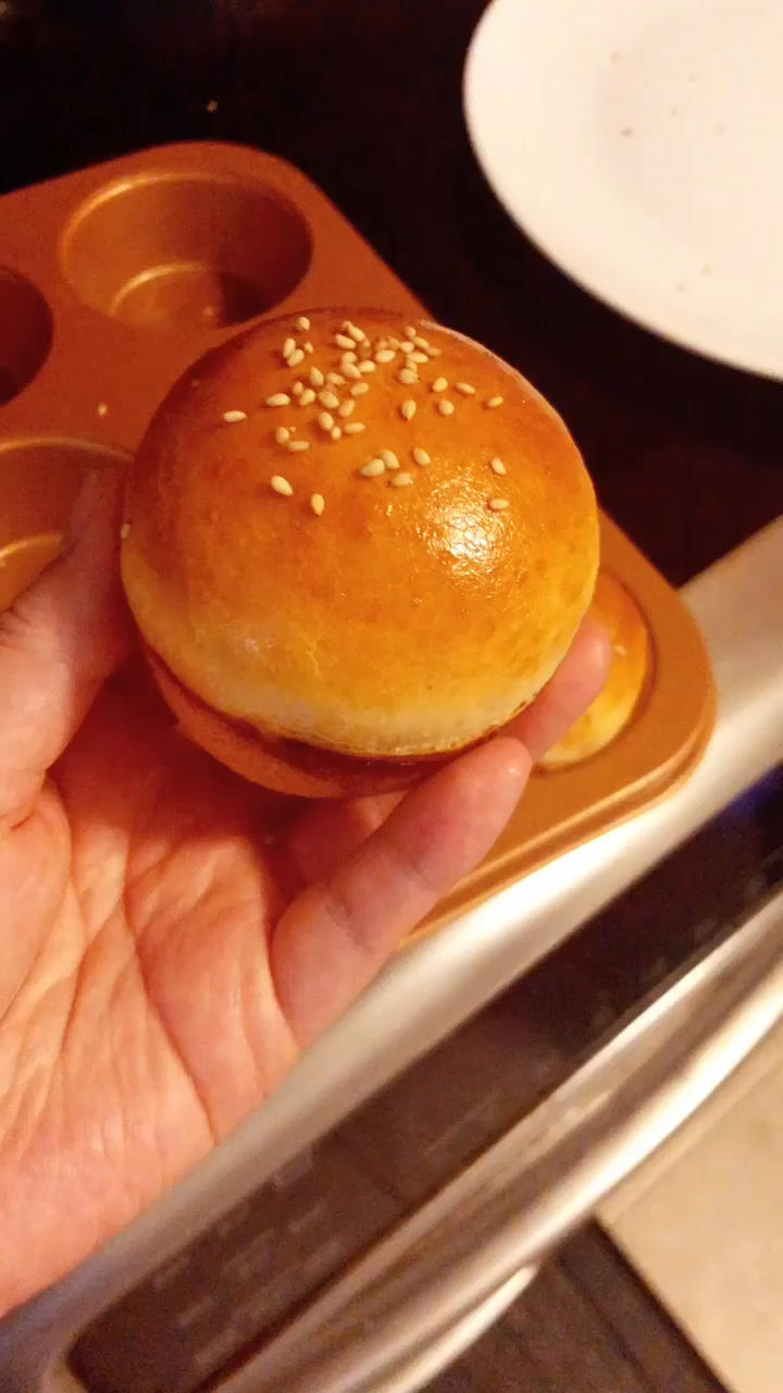超柔豆沙面包