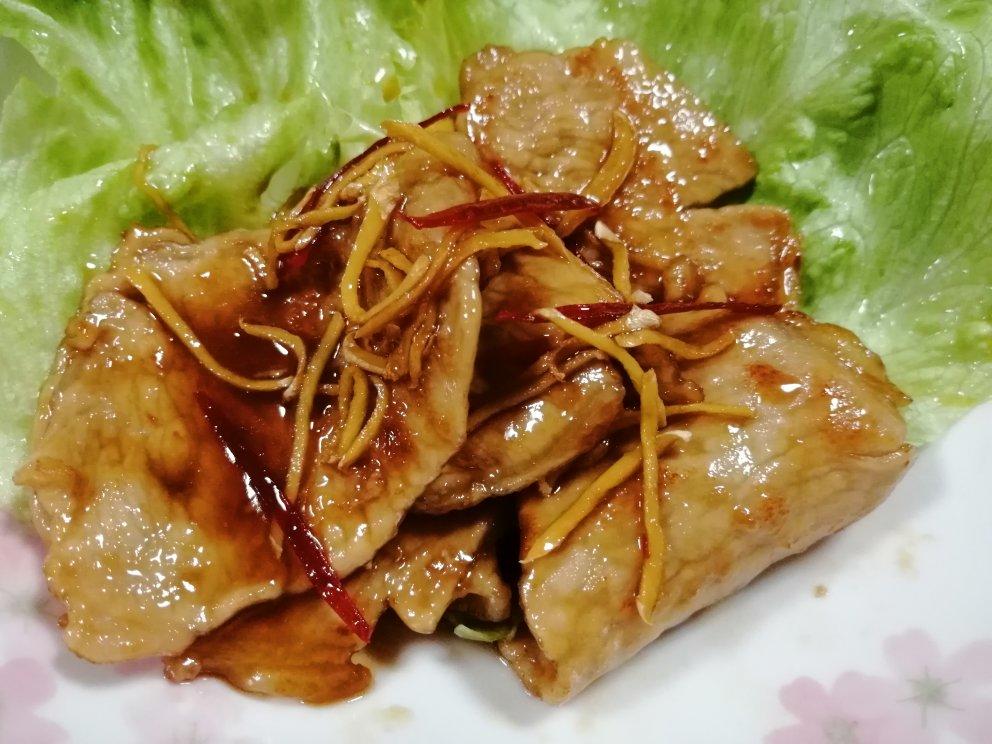 日本家常菜—生姜肉片烧