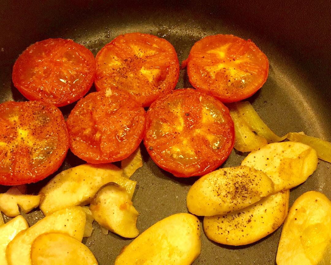 煎西红柿的做法