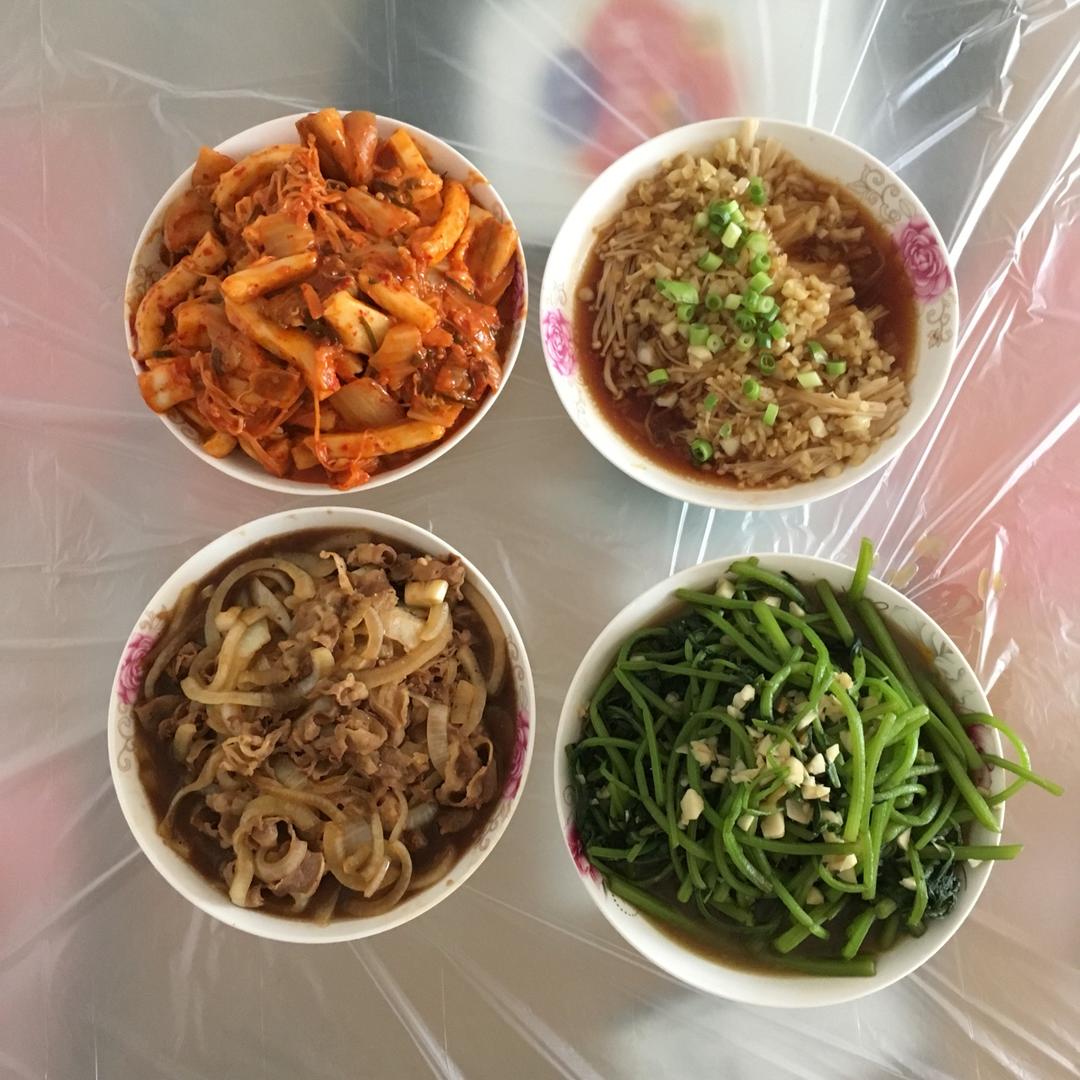 蒜蓉蒸金针菇