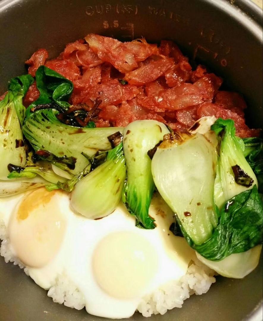 腊味煲仔饭（电饭煲版）