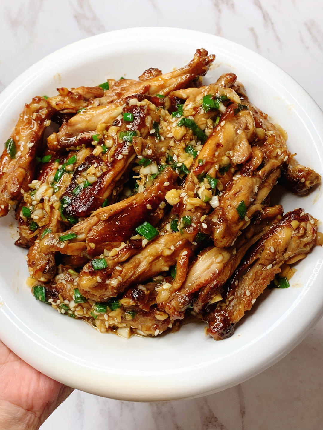 巨好吃的盐葱鸡翅！外酥里嫩太绝了～