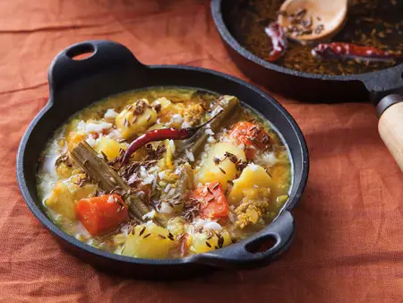 椰香扁豆燉菜 Lentil Stew with Coconut (Dalma)