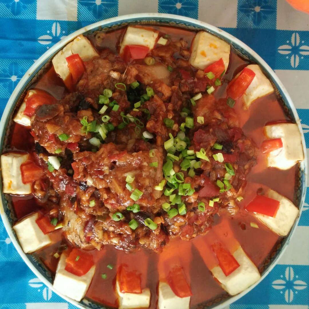 排骨蒸豆腐