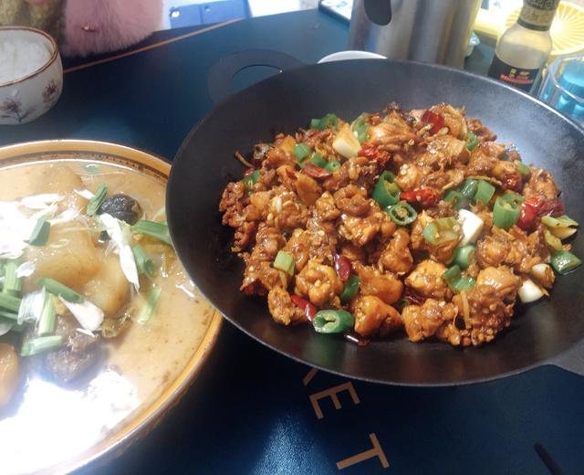 农家小炒鸡的做法